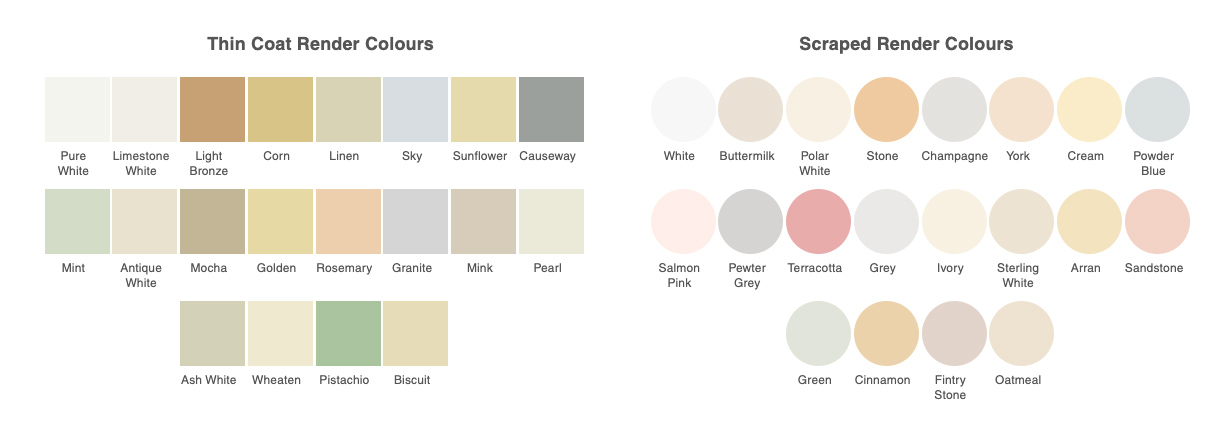 Colour Chart for K-Rend Render